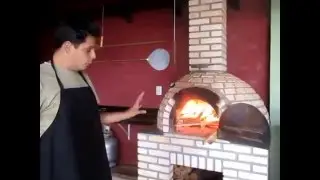 Como usar forno de pizza à lenha
