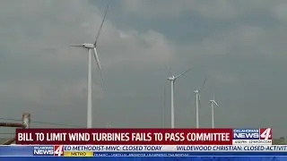 Bill to limit wind turbines fails to pass committee