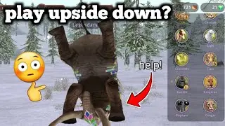 Can you play animals upside down in wildcraft? 🙃👇Top 5 secretss how to fly using crocodile 🐊