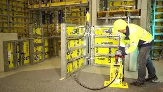 Framax stripping corner I hydraulic Putting the mobile hydraulic unit into service
