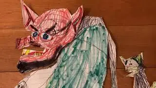 Sleeping giant animatronic prop but animated Jeremy classic show