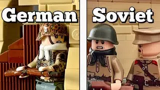 Building a LEGO WW2 Eastern Front Battle | TIMELAPSE Speed Build