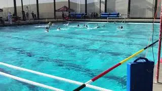 Q1 of Las Positas men&rsquo;s water polo game vs Ohlone on 10/23/2019