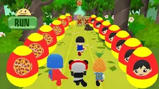 Tag with Ryan - Pineapple Ryan vs Combo Panda vs Daredevil ryan vs Team USA Ryan !