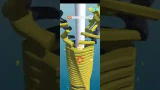 #stack ball game level 374#game play #shorts