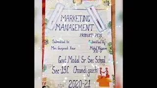 CLASS 12 | 2020-21| BUSINESS STUDIES PROJECT ON MARKETING MANAGEMENT |PRODUCT - PEN