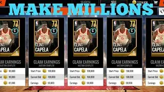 NEW GOLD PLAYER GLITCH!!! INSANE ENDING!!! NBA LIVE MOBILE 18