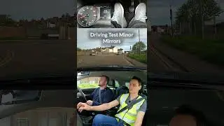 Driving Test Minor Mirrors. #drivingtest