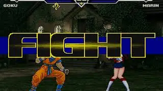 Goku vs Marin Aoki MUGEN BATTLE
