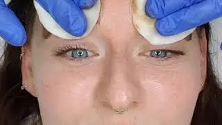 Erika&rsquo;s Beauty Derby Microbladed eyebrows, clients first reaction after treatment