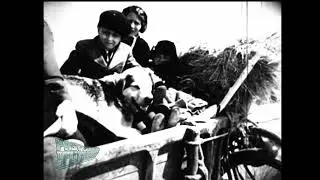 The War for France Castle (Silent Film) | Rare Historic Footage from WWII France