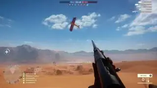 Amazing shot on plane with Tank Sentry kit in Battlefield 1