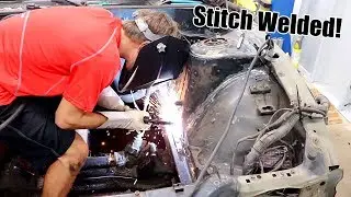 Stitch Welding My 240sx Drift Car!