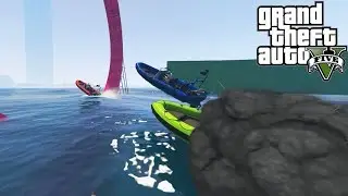 BALAPAN KAPAL PALING SUSAH - GTA 5 Indonesia Funny Moments
