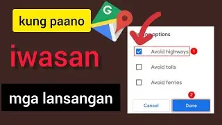 paano maiwasan ang mga highway sa google maps|iwasan ang mga highway 2025 @JJSolution8