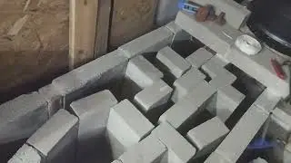 Rocket Mass Heater: converting to masonry heater #2