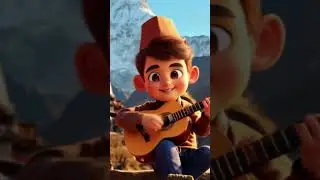 Sayau thunga ful ka hami | Nepali national anthem #cartoon #cute