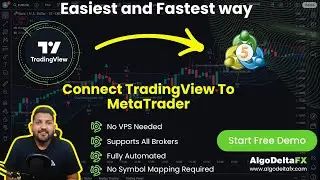 How to Connect TradingView to MT5 | Easy Setup | Strategy + Alerts + Level-Based Bridge