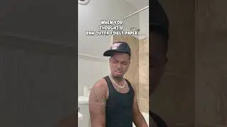 WHEN U THOUGHT U RAN OUTTA TOILET PAPER !