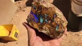 Rough Koroit opal - a great piece