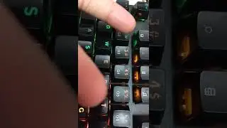 Redgear Shadow blade Mechanical Keyboard Sound Test (Content Blue Switches) #shorts