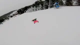 First Time Snowboarding!