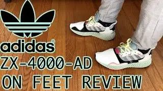 ОБЗОР КРОССОВОК ADIDAS ZX 4000 4D Futurecraft