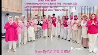 Besame Mucho Sway//Linedance//Choreo : Heity Ariaty (INA)&Sawina (INA) - Dec 2025