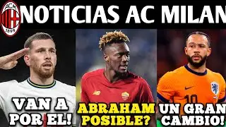 🚨ABRAHAM AL MILAN? LUCHA VS NAPOLI POR HOJBJERG! DEPAY + ZIRKZEE? NOTICIAS AC MILAN