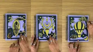 Handmade Notebook & Bullet Journal: Mystical & Magical Theme Cover Bujo