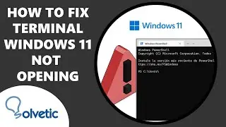 How to Fix Windows 11 Terminal Not Opening✅