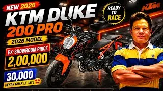 2026 KTM Duke 200 Pro 🔥 New Look | Full Review | Price, Features & Mileage