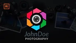 How To Design A Photography Logo  || Adobe illustrator ||