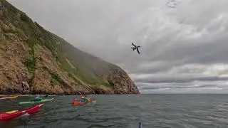 Video 1 of 5. Helmsdale to Dunbeath 21.5 km sea kayak paddle on 24 May 2025 with geology & seabirds.