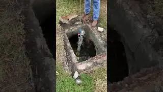 Operator Controls Camera Robot to Inspect Storm Drain