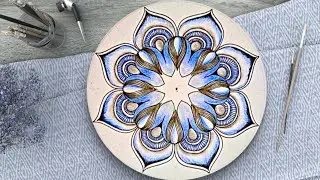 Pattern 1060|Zentangle art|Doodle art|Zentangle|Zendoodle|Zentangle pattern|Zentangle tutorial 