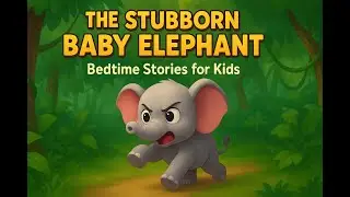 The Stubborn Baby Elephant 🐘 | Bedtime Stories for Kids | Magic Tales for Kids