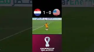 Netherlands vs USA | Highlights Round of 16 Fifa World Cup Qatar 2022 #shorts #NetherlandsvsUSA