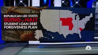 Biden administration kicks off student loan forgiveness process; Republican states sue to stop it
