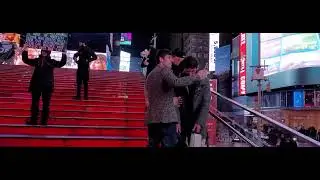 PROTESTERS TAKE OVER TIMES SQUARE RED STAIRS!!! NEW YORK CITY!!!