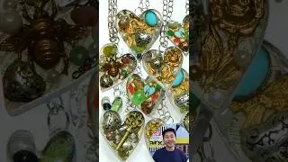 Make beautiful heart shaped bezels with me!