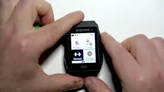 SIGMA Sport ROX 11.1 EVO &ndash; How to Select and Start Workout