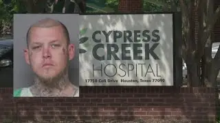 Authorities search for escaped inmate from Houston behavioral hospital