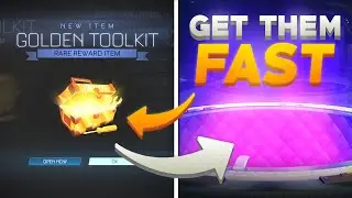 *NEW* FASTEST Way To Get Your GOLDEN TROPHIES In Rocket League!