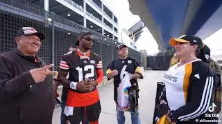 Sheduer Sanders PRANK funny moments 😂😂😂😂 #shilosanders #sheduersanders #browns #football #nfl 