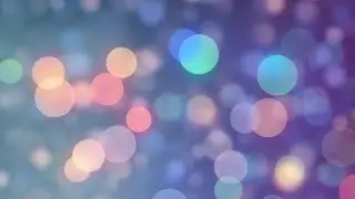 Colorful Soft Bokeh Stock Motion Graphics
