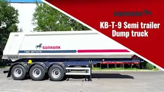 KB-T-9 Semi-Trailer, Lightweight Design to Boost Transport Efficiency!