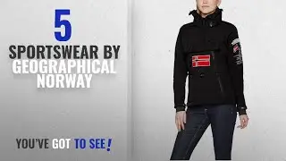 Top 10 Geographical Norway Sportswear [2018]: Geographical Norway Women's Sweat Jacket