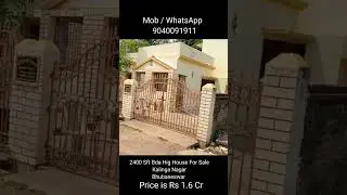 Bda Hig 2400 Sft House For Sale in K-6 Kalinga Nagar, Bhubaneswar
