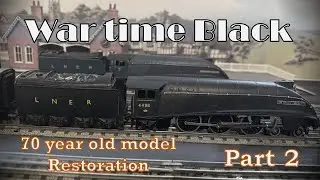 Dublo 3-rail A4 , War time Black , Project  - Part 2